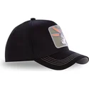 capslab-svart-kurvad-snapback-keps-bugs-bunny-bun3-looney-tunes