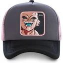 gorra-trucker-gra-och-rosa-kid-buu-buu3m-dragon-ball-fran-capslab