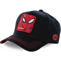 svart-bojd-snapback-keps-spider-man-spi3-marvel-comics-fran-capslab