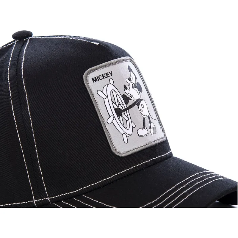 kepsar-curva-svart-snapback-mickey-mouse-disney-av-capslab