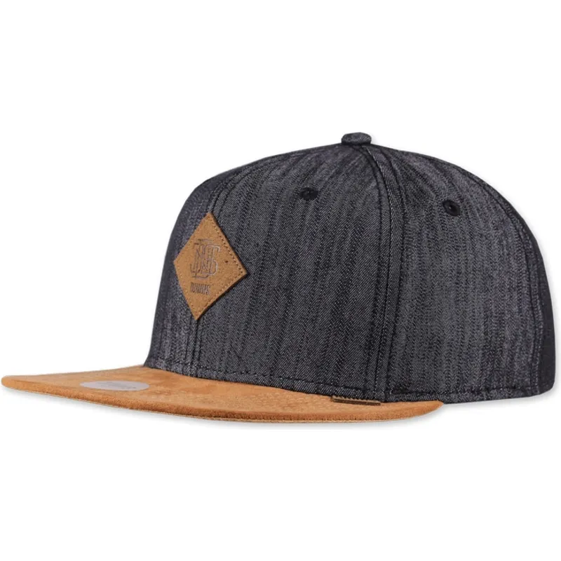 svart-platt-snapback-keps-linen-2015-fran-djinns