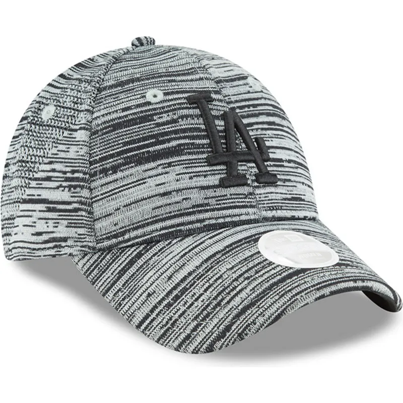 kepsar-curva-gra-justerbart-band-negro-9forty-engineered-fit-fran-los-angeles-dodgers-mlb-av-new-era