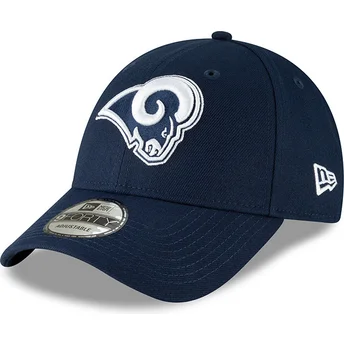 kepsar-curva-bla-justerbart-band-9forty-the-league-fran-los-angeles-rams-nfl-av-new-era