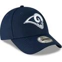 kepsar-curva-bla-justerbart-band-9forty-the-league-fran-los-angeles-rams-nfl-av-new-era