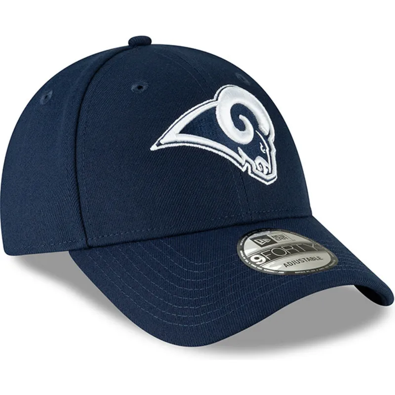 kepsar-curva-bla-justerbart-band-9forty-the-league-fran-los-angeles-rams-nfl-av-new-era
