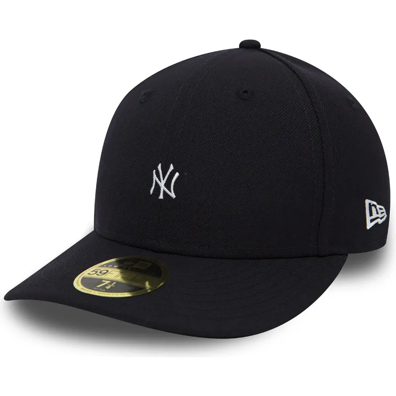 kepsar-plana-svart-justerad-59fifty-low-profile-mini-fran-new-york-yankees-mlb-av-new-era