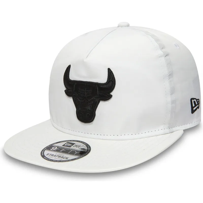 kepsar-plana-vit-snapback-for-barn-9fifty-a-frame-premium-sport-fran-chicago-bulls-nba-av-new-era
