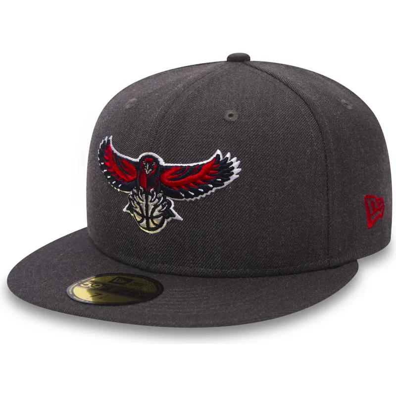kepsar-plana-svart-justerad-59fifty-heather-fran-atlanta-hawks-nba-av-new-era