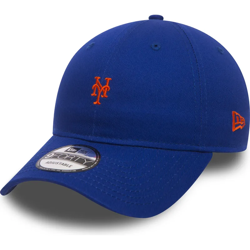 new-era-new-york-mets-mlb-9forty-team-mini-logo-justerbar-bla-bojd-keps