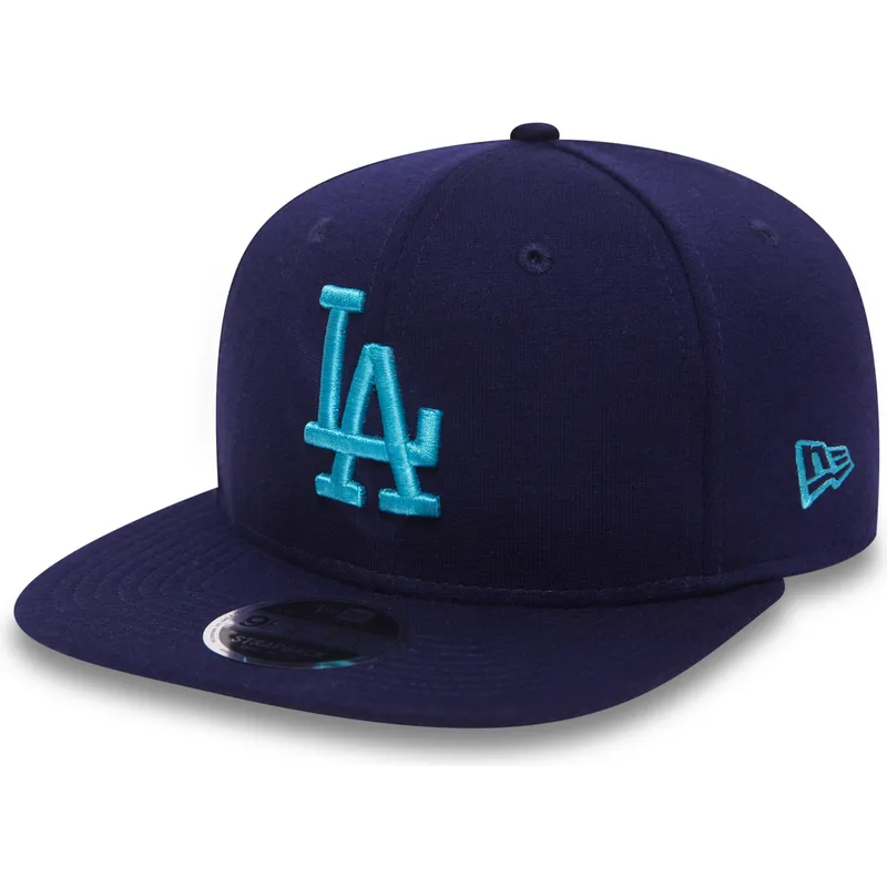 new-era-los-angeles-dodgers-mlb-9fifty-jersey-pop-snapback-marinbla-platt-keps-med-bla-logotyp