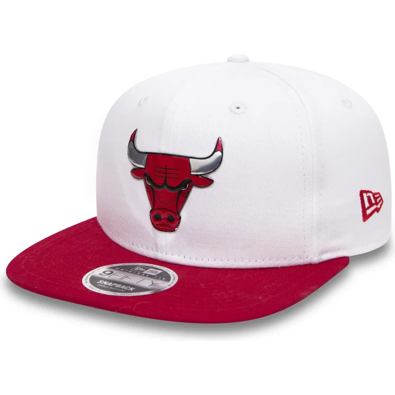 kepsar-plana-vit-snapback-9fifty-pack-fran-chicago-bulls-nba-av-new-era