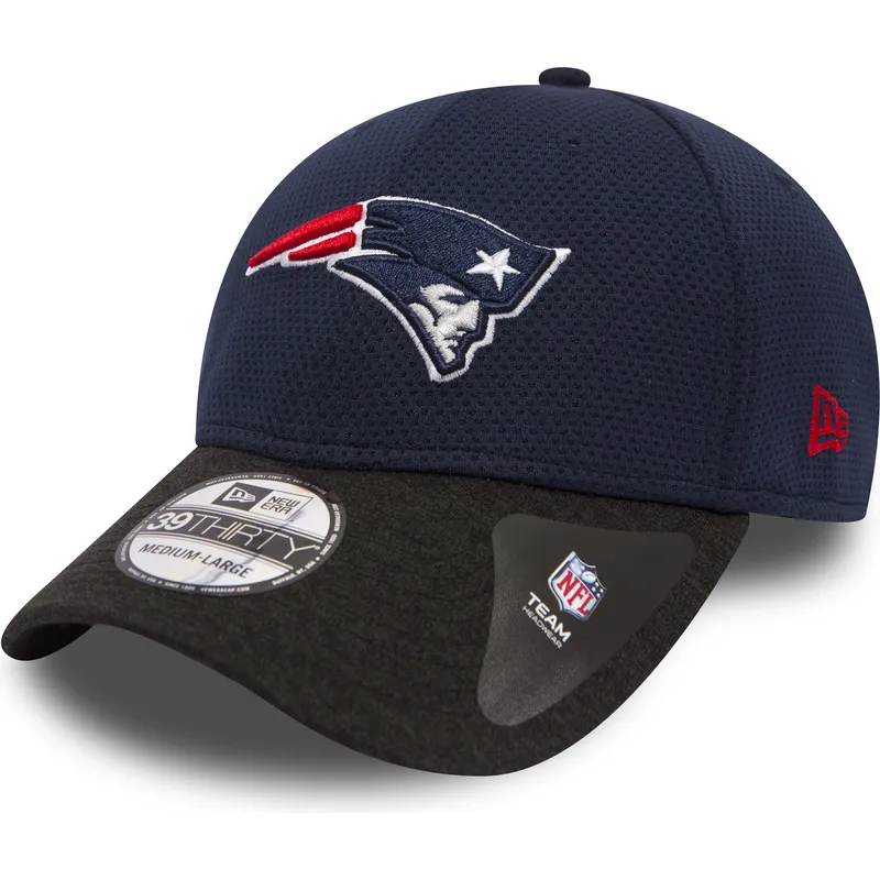 new-england-patriots-nfl-39thirty-shadow-tech-morkbla-justerbar-keps-med-svart-skarm-fran-new-era