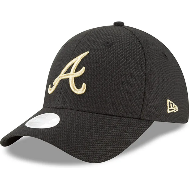 kepsar-curva-svart-justerbart-band-9forty-sport-fran-atlanta-braves-mlb-av-new-era