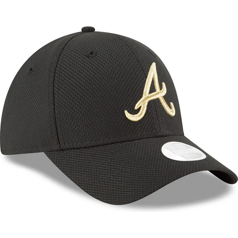 kepsar-curva-svart-justerbart-band-9forty-sport-fran-atlanta-braves-mlb-av-new-era