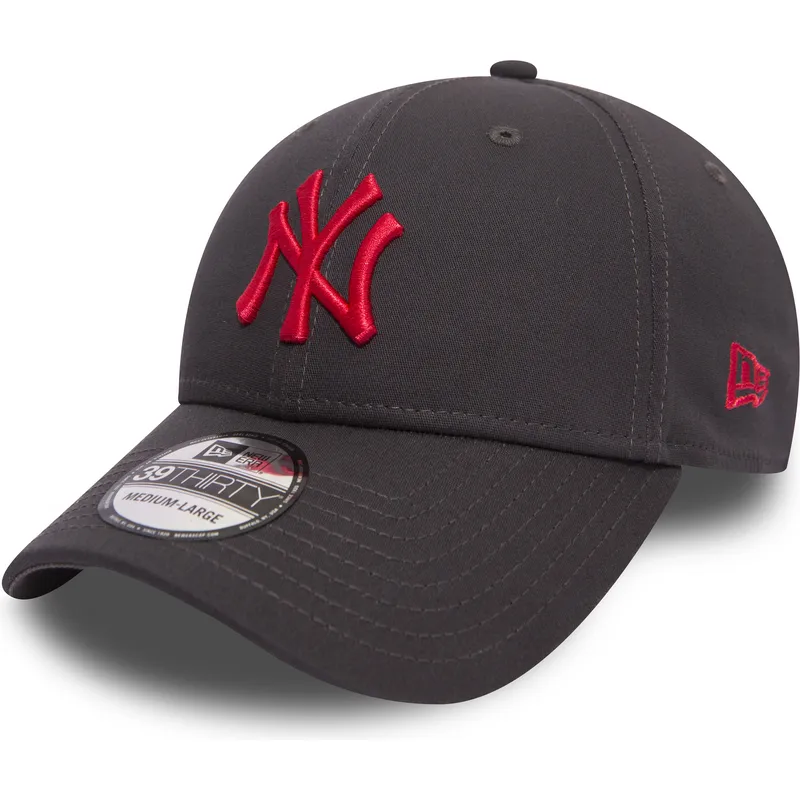 new-era-new-york-yankees-mlb-39thirty-essential-league-rod-logotyp-stenbojd-passform-keps
