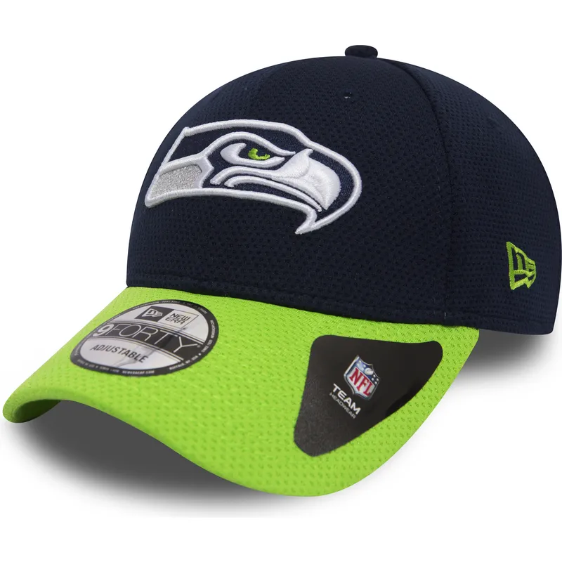 seattle-seahawks-nfl-new-era-9forty-team-mesh-justerbar-marinbla-keps-med-gron-skarm