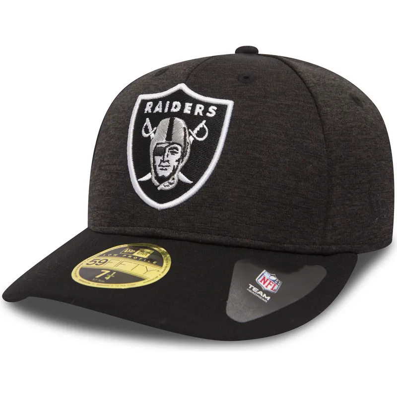 kepsar-plana-sten-justerad-59fifty-low-profile-shadow-tech-fran-las-vegas-raiders-nfl-av-new-era