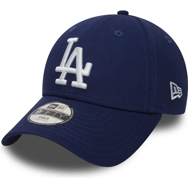 justerbar-bla-bojd-keps-for-barn-9forty-essential-los-angeles-dodgers-mlb-fran-new-era