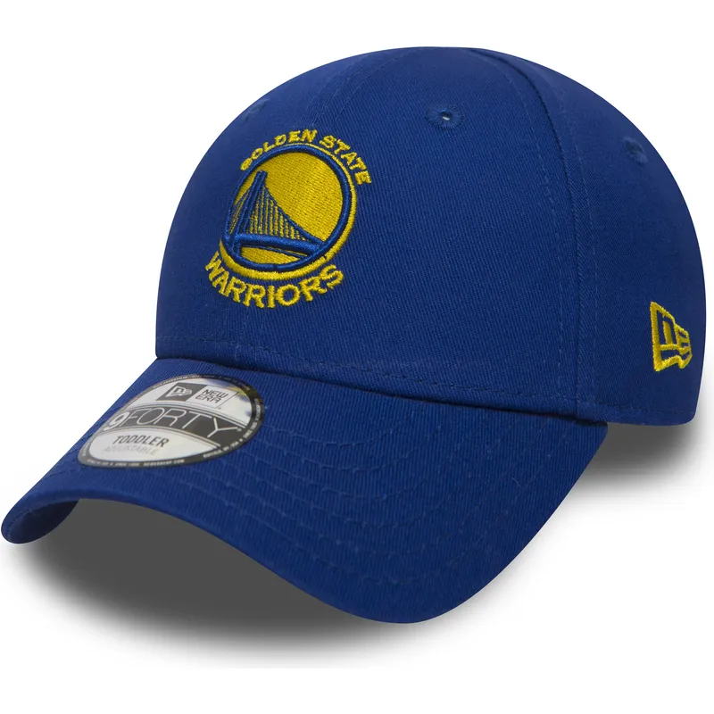 kepsar-curva-bla-justerbart-band-for-barn-9forty-essential-fran-golden-state-warriors-nba-av-new-era