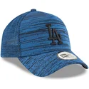 justerbar-bla-bojd-keps-med-svart-logotyp-9forty-a-frame-engineered-fit-los-angeles-dodgers-mlb-fran-new-era
