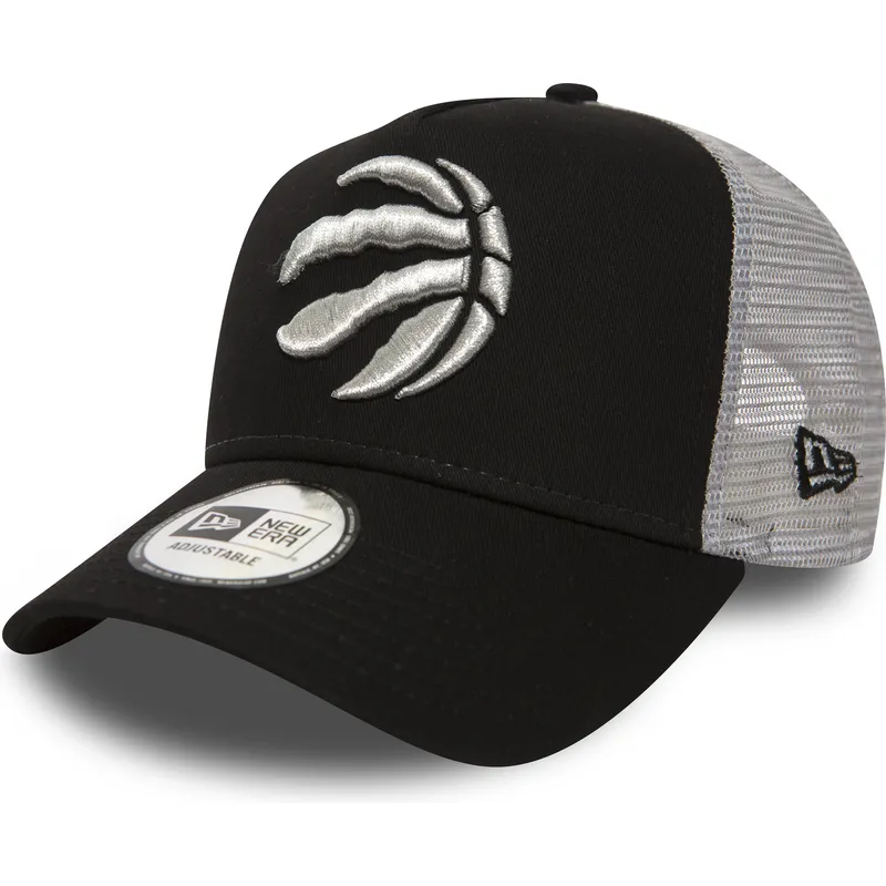 svart-truckerkeps-9forty-toronto-raptors-nba-fran-new-era