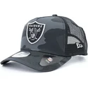 kepsar-curva-kamouflage-snapback-negro-essential-camo-a-frame-fran-las-vegas-raiders-nfl-av-new-era