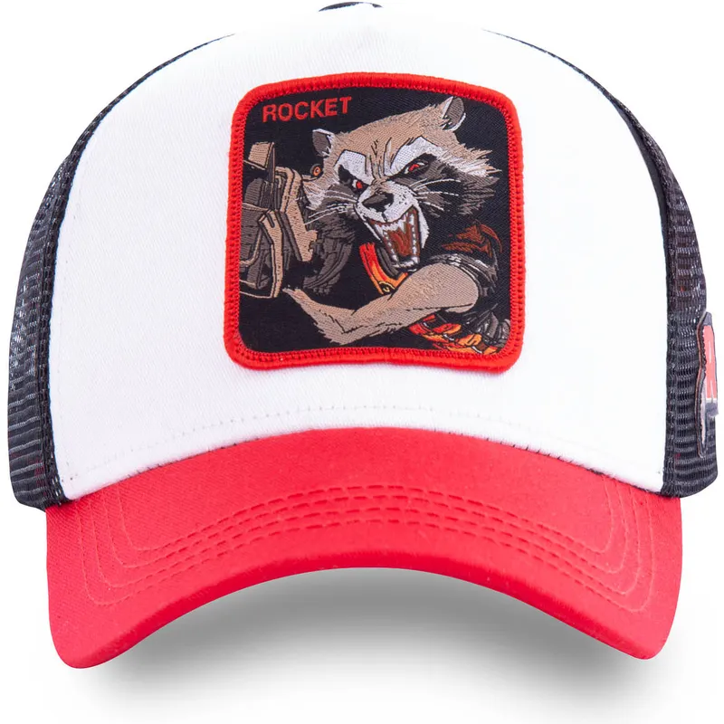 kepsar-curva-vit-snapback-rocket-raccoon-marvel-comics-av-capslab