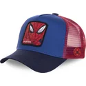 capslab-spider-man-spi1-marvel-comics-bla-och-rod-truckerkeps