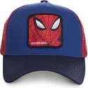capslab-spider-man-spi1-marvel-comics-bla-och-rod-truckerkeps
