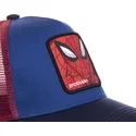 capslab-spider-man-spi1-marvel-comics-bla-och-rod-truckerkeps