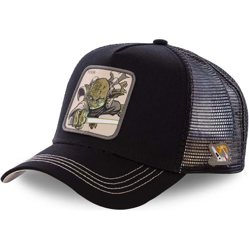 kepsar-curva-svart-snapback-yoda-star-wars-av-capslab