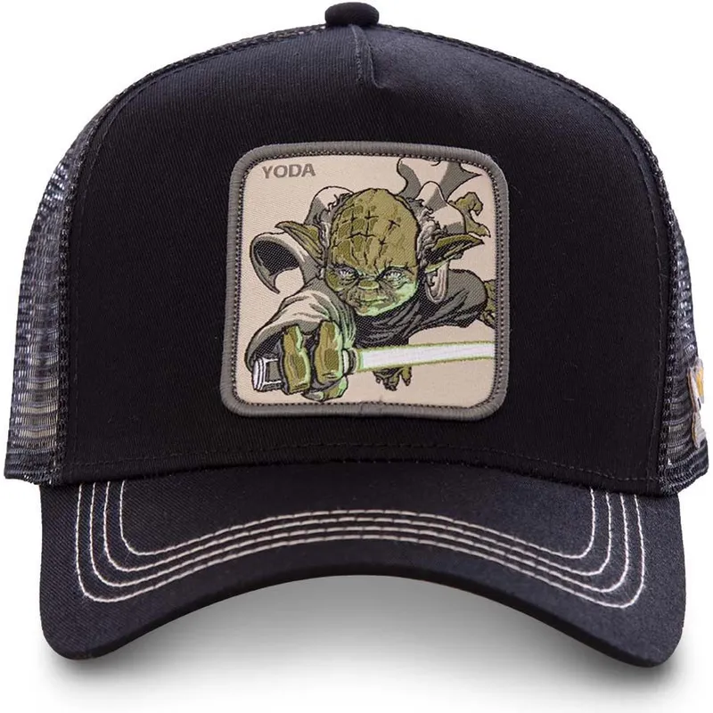 kepsar-curva-svart-snapback-yoda-star-wars-av-capslab