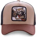 kepsar-curva-brun-snapback-rocket-raccoon-marvel-comics-av-capslab