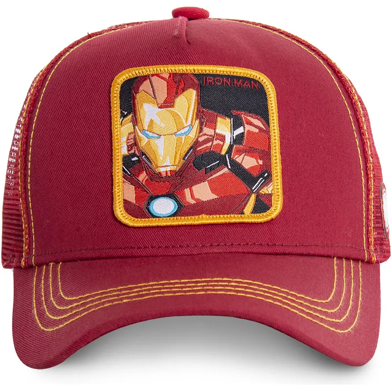 kepsar-curva-rod-snapback-iron-man-marvel-comics-av-capslab kepsar-curva-rod-snapback-iron-man-marvel-comics-av-capslab