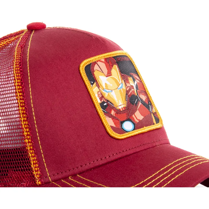 kepsar-curva-rod-snapback-iron-man-marvel-comics-av-capslab kepsar-curva-rod-snapback-iron-man-marvel-comics-av-capslab