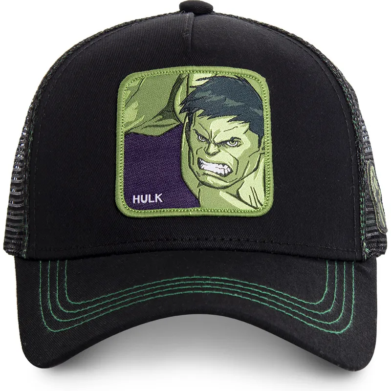kepsar-curva-svart-snapback-hulk-marvel-comics-av-capslab