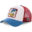 capslab-disney-duc2-pato-donald-vit-rod-och-bla-truckerkeps