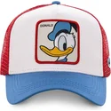 capslab-disney-duc2-pato-donald-vit-rod-och-bla-truckerkeps