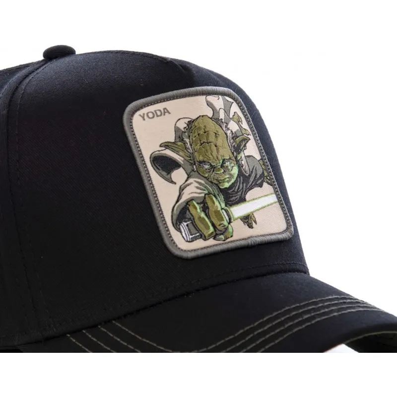 kepsar-curva-svart-snapback-yoda-star-wars-av-capslab