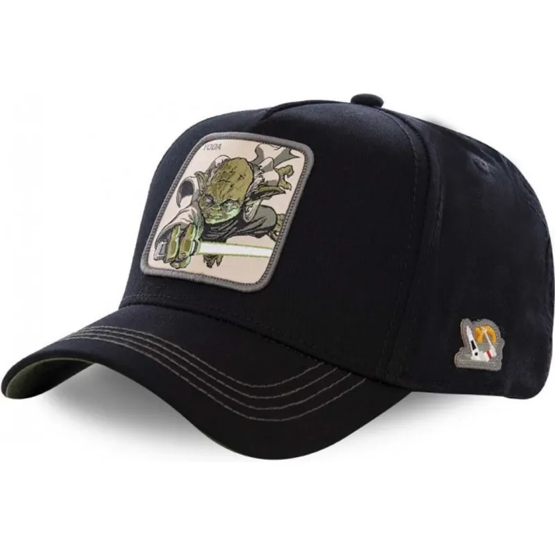 kepsar-curva-svart-snapback-yoda-star-wars-av-capslab