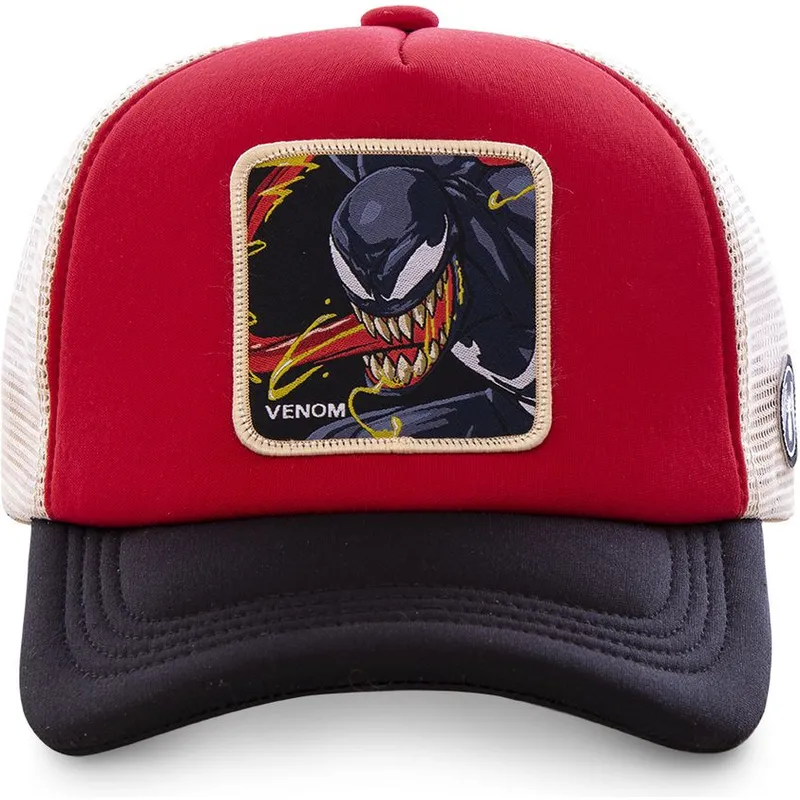 kepsar-curva-rod-snapback-venom-marvel-comics-av-capslab kepsar-curva-rod-snapback-venom-marvel-comics-av-capslab
