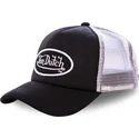 svart-och-vit-truckerkeps-fao-bla-fran-von-dutch