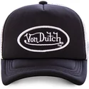 svart-och-vit-truckerkeps-fao-bla-fran-von-dutch