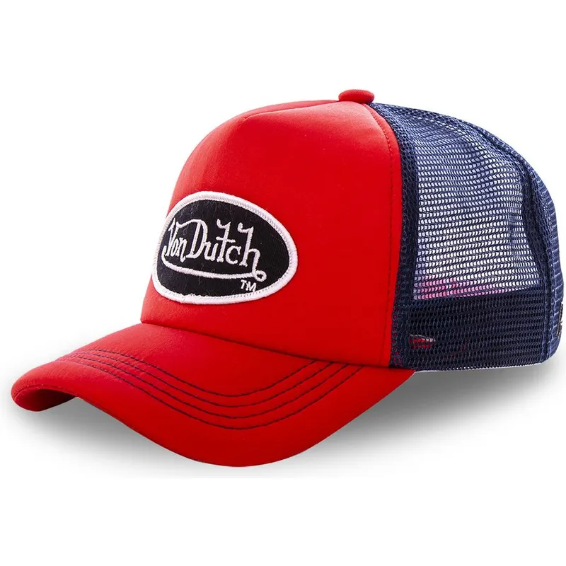 kepsar-curva-rod-justerbart-band-av-von-dutch