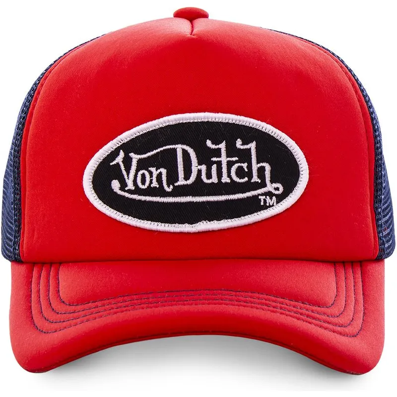 kepsar-curva-rod-justerbart-band-av-von-dutch
