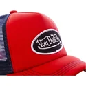 kepsar-curva-rod-justerbart-band-av-von-dutch