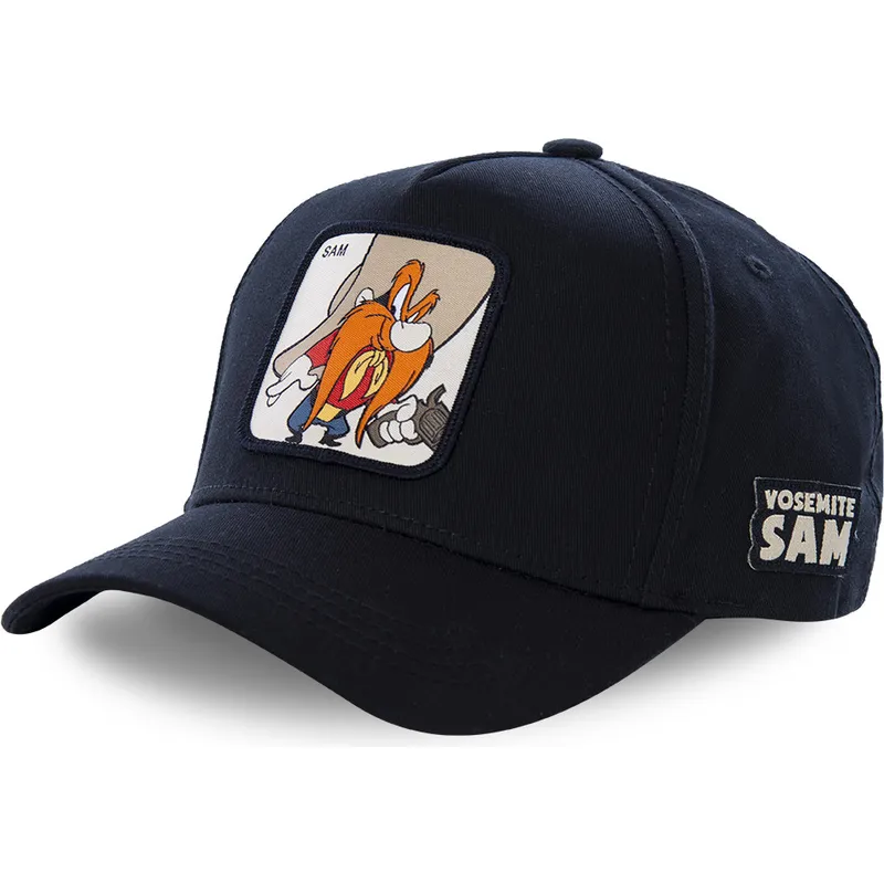 kepsar-curva-svart-snapback-sam-bigotes-looney-tunes-av-capslab