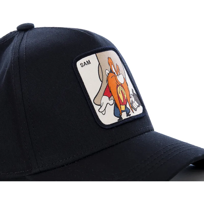 kepsar-curva-svart-snapback-sam-bigotes-looney-tunes-av-capslab