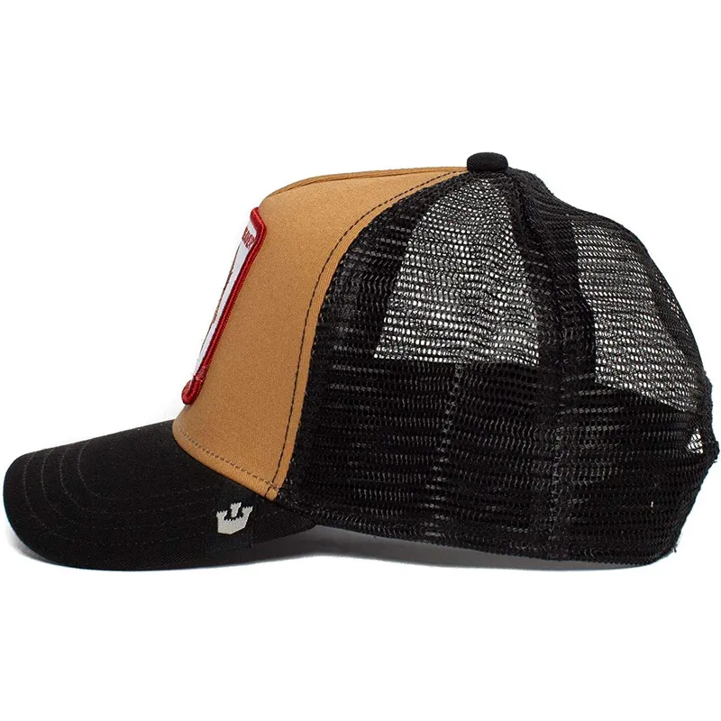 kepsar-curva-brun-snapback-the-farm-av-goorin-bros