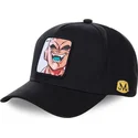 svart-bojd-snapback-keps-kid-buu-buub-dragon-ball-fran-capslab